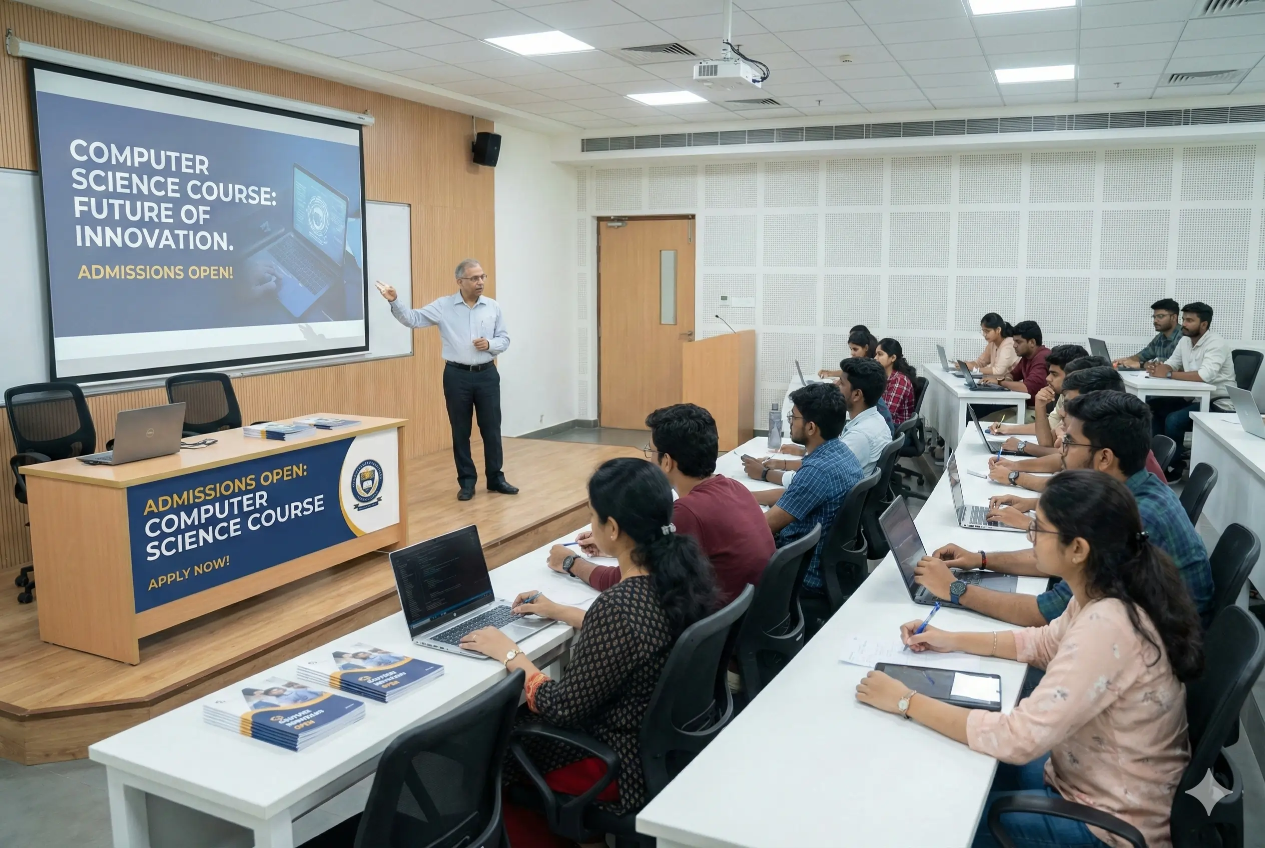 Architecture Students Model Discussion